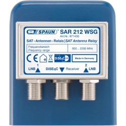 Spaun SAR 212 WSG Diseqc 1/2 Spaun SAR 212 WSG Diseqc 1/2